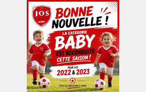 la section Baby est reconduite