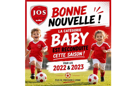 la section Baby est reconduite