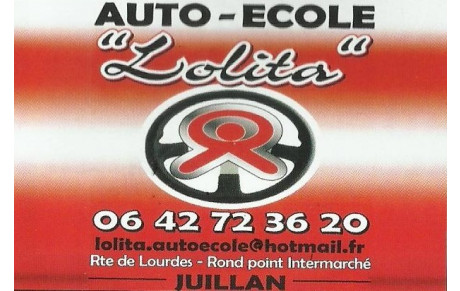 Auto-ecole Lolita 13 D ROUTE DE LOURDES 65290 JUILLAN